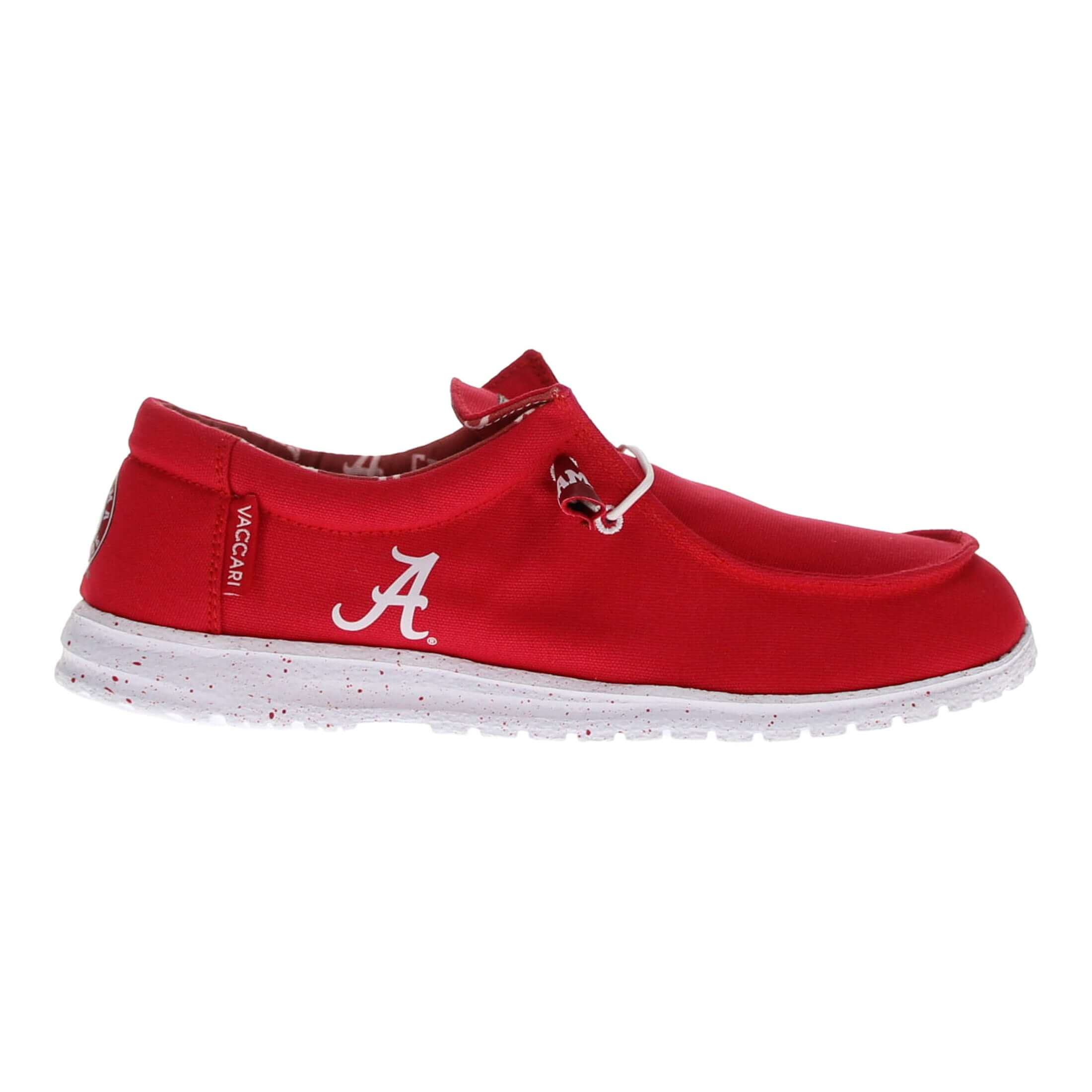 Red canvas shoes mens online