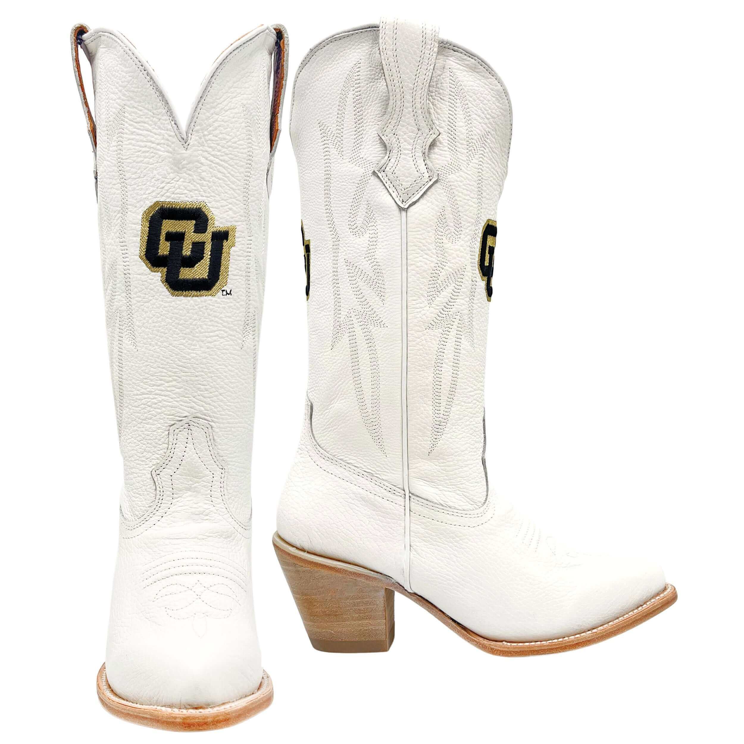 All white cowgirl boots hotsell