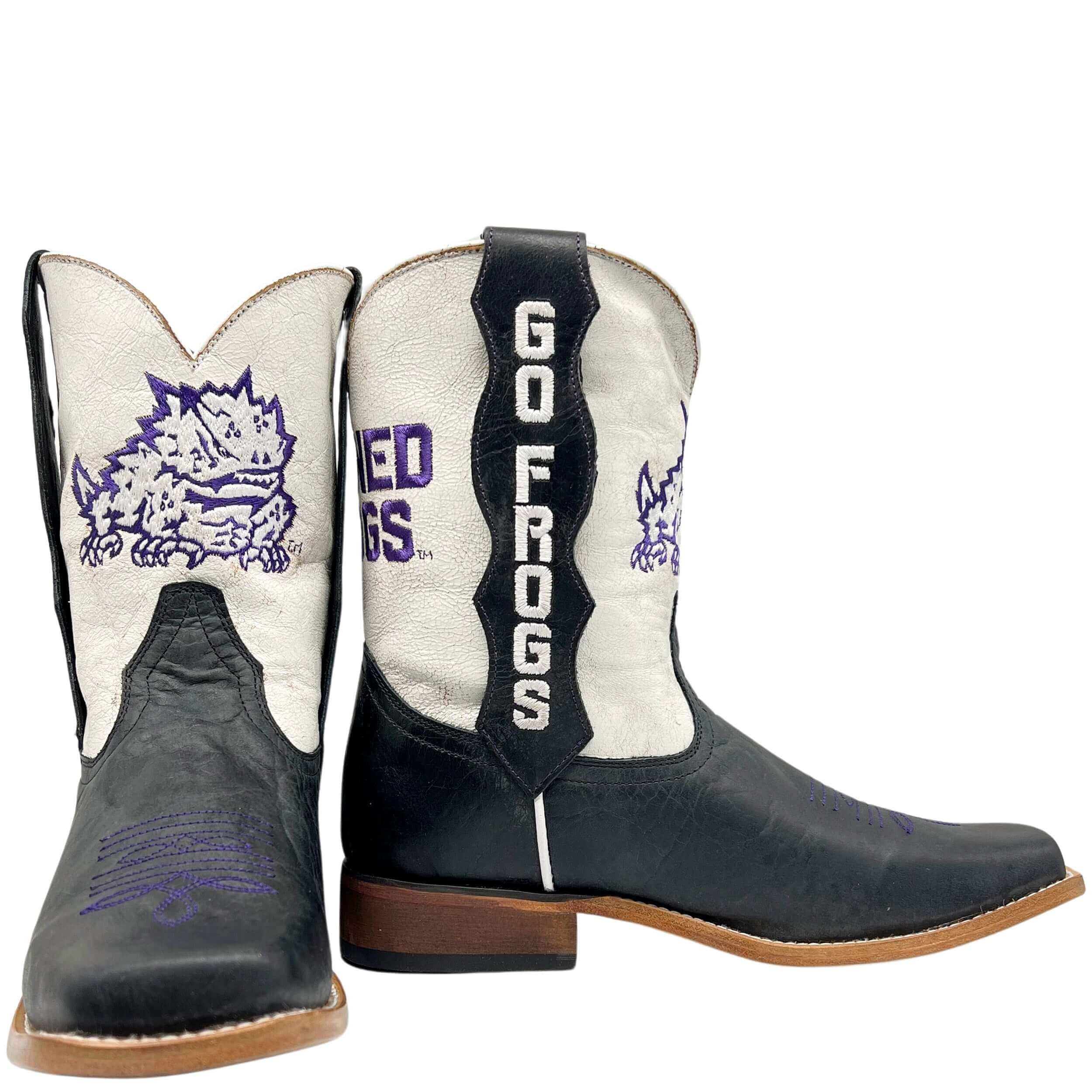 Tcu top cowboy boots