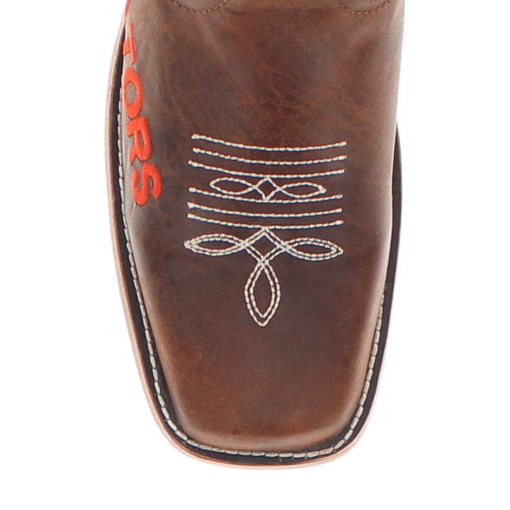 Kid's Blake University of Florida Brown Cowboy Boots by Vaccari