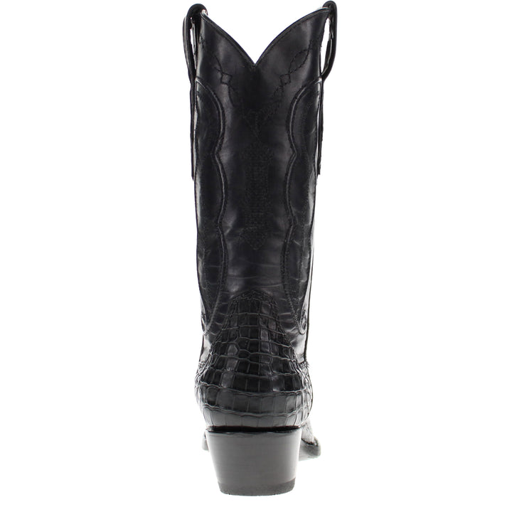 Womens Vaccari American Alligator Belly Snip Toe Boots by Vaccari