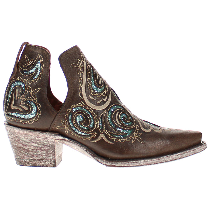 Women's Vaccari Mocha Sundance Booties