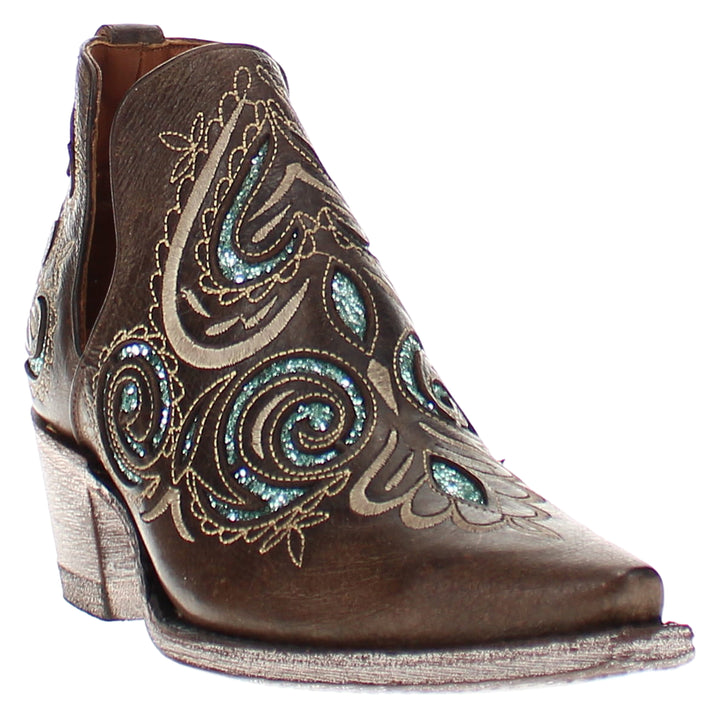 Women's Vaccari Mocha Sundance Booties