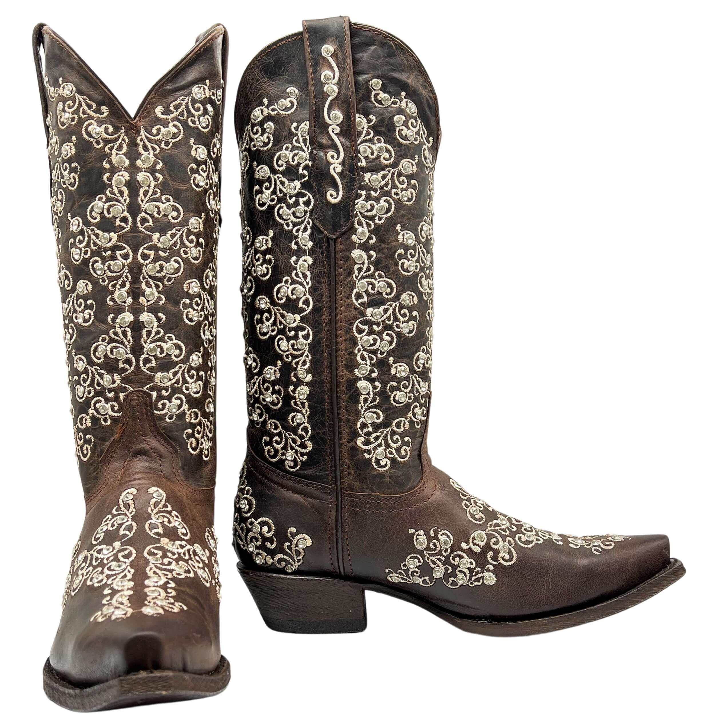 Embellished cowgirl boots online